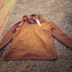 Olive and Oak orange turtle neck sweater